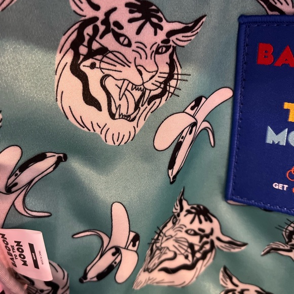 Limited edition Baboon to the moon mini backpack tiger banana pattern, 8L - Picture 8 of 8